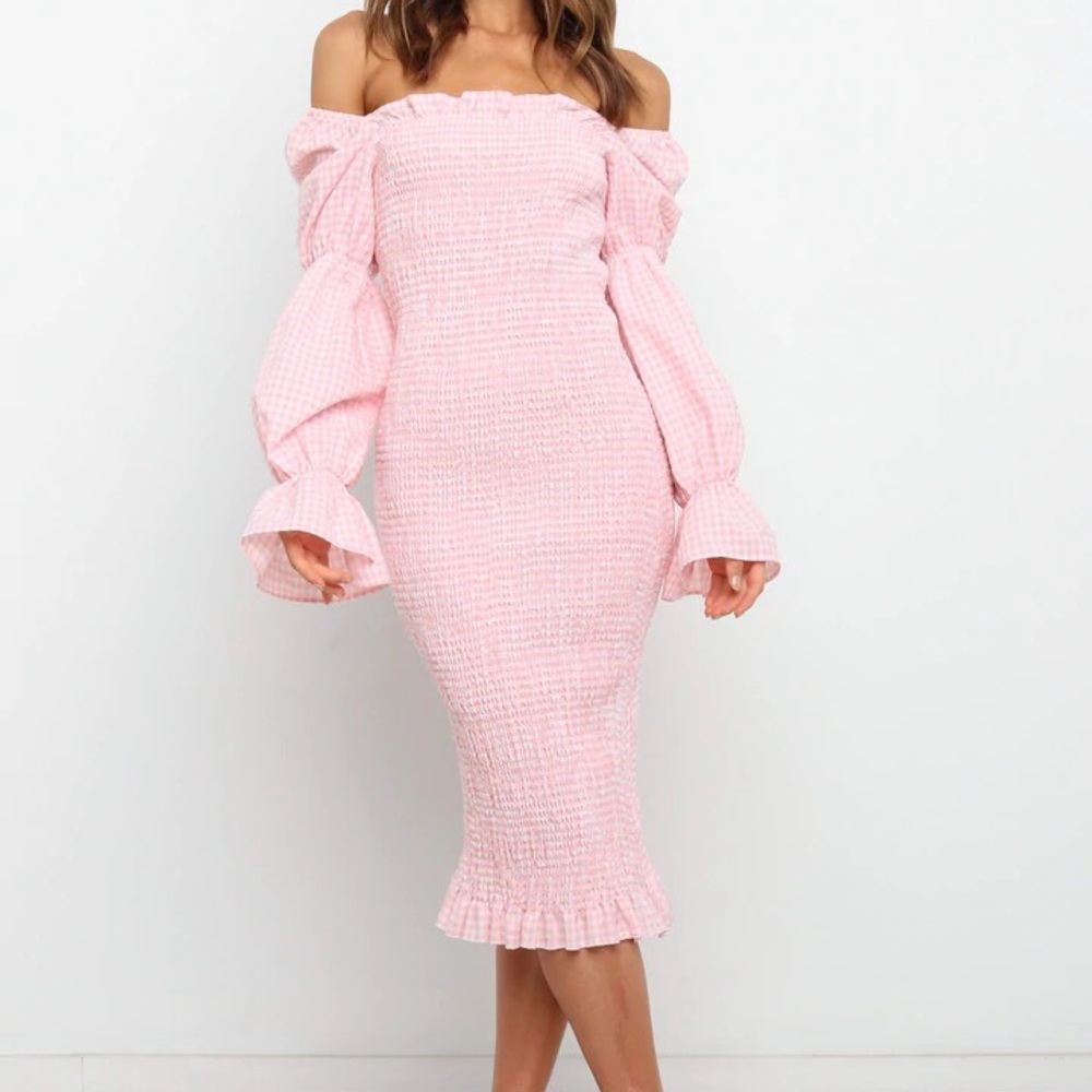 LEONA DRESS - BLUSH- NWT- Petal and Pup